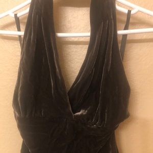 $3 or FREE: Express Velvet Halter Top - Small